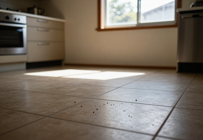 Clean garage in Freemans Reach after spider removal